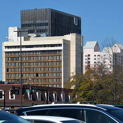 Ramada Plaza Hotel and Convention Center by John W. Cahill