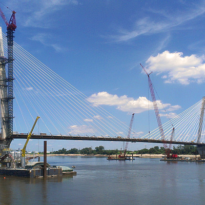 Stan Musial Veterans Memorial Bridge by Ryan Hildebrand