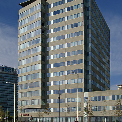 Torre Diagonal Mar by Cesar Serrano