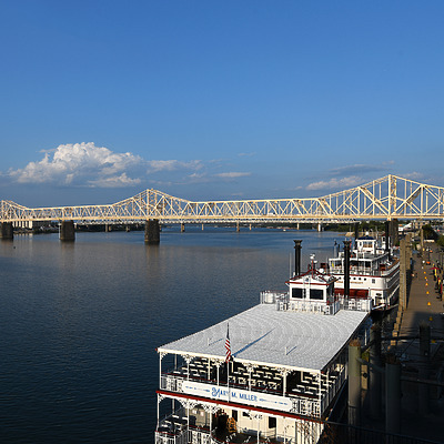 George Rogers Clark Memorial Bridge by John W. Cahill