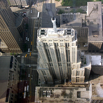 Palmolive Building by Marshall Gerometta