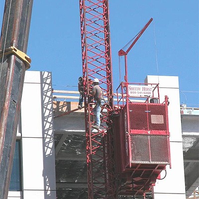 Tower at Convention Center Court by Jim Schwartz