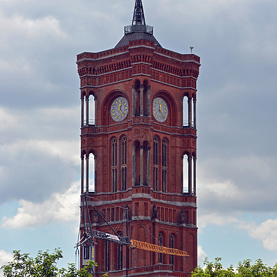 Rotes Rathaus by John W. Cahill