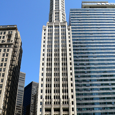 Mather Tower by B. Victor Adams