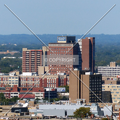 Henry Ford Hospital Clinic Tower by Nate Lindsey
