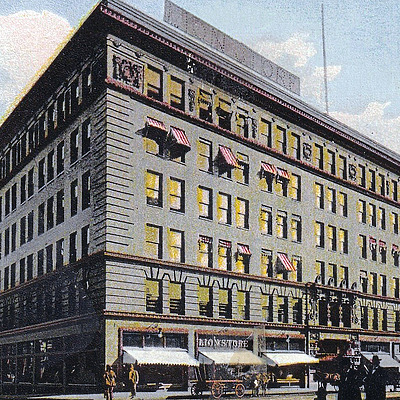 Union Building by The Indiana News Company