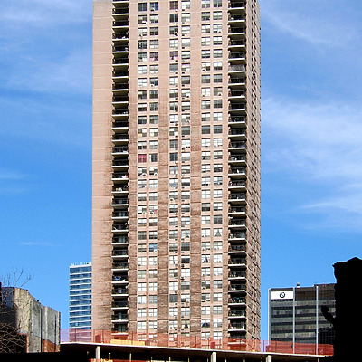 Clinton Towers Apartments by John Cahill