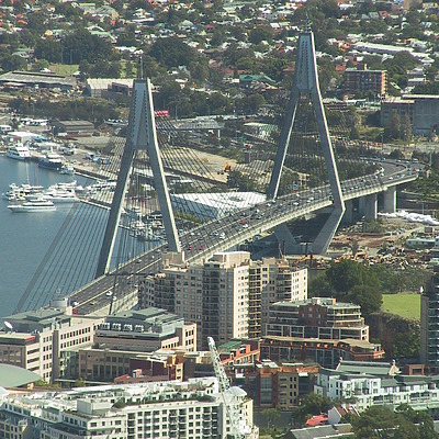 Anzac Bridge by John Bek