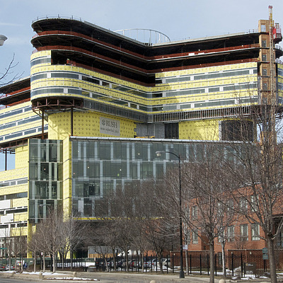 Rush Hospital, East Tower by Shawn Ursini