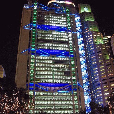 Hongkong & Shanghai Bank by Rogan Coles