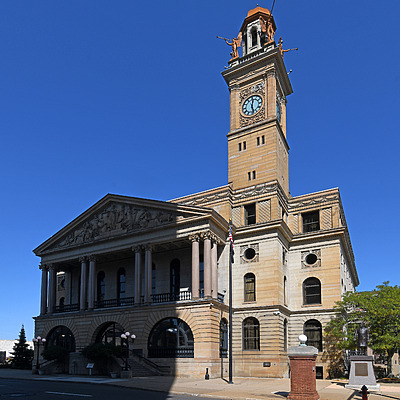 Stark County Courthouse by John W. Cahill