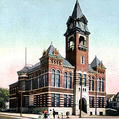 Historic New Hanover County Courthouse by The Rotograph Co.