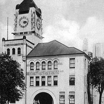 Old Chatham County Courthouse by The Rotograph Co.
