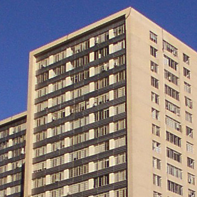 Twin Towers East by Daniel Kieckhefer