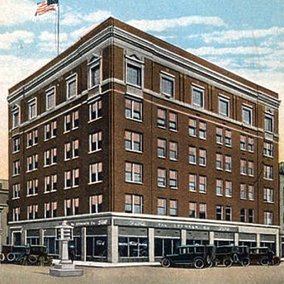 Trigon Building by Gardner News Agency