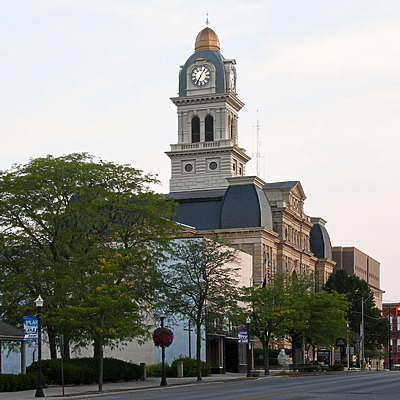 Allen County Courthouse by John W. Cahill