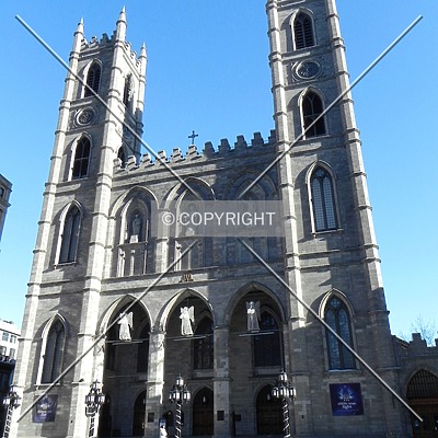 Basilique Notre-Dame-de-Montréal by Florian Barbier