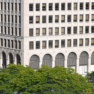 Cadillac Place by John W. Cahill