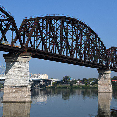 Big Four Bridge by John W. Cahill