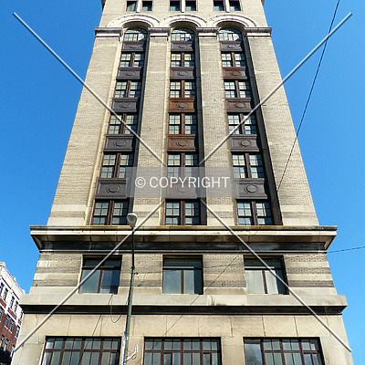 Detroit Building by Nate Lindsey