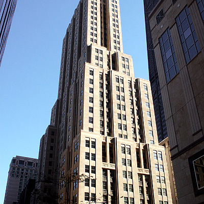 Palmolive Building by Daniel Kieckhefer