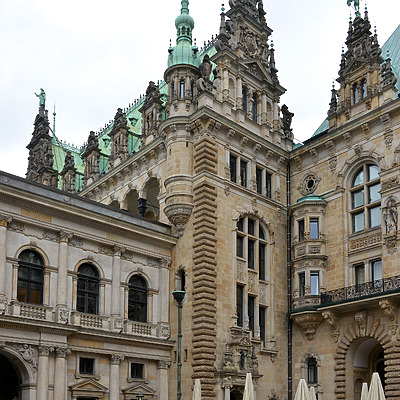 Hamburg City Hall by John Cahill