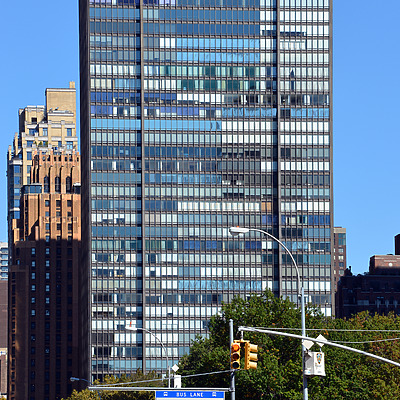 860 U.N. Plaza Apartments by John Cahill