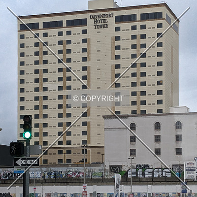 The Davenport Hotel Tower by Chris Patriarca