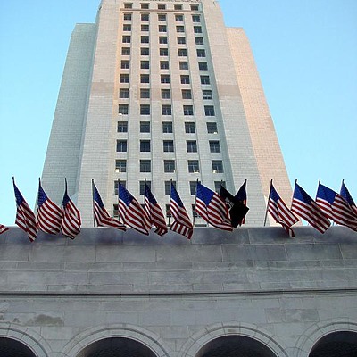 Los Angeles City Hall by Garrett Stout