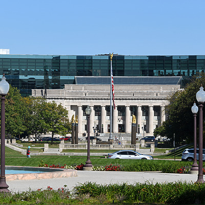 Indianapolis-Marion County Central Library by John W. Cahill