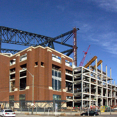 Lucas Oil Stadium by Marshall Gerometta