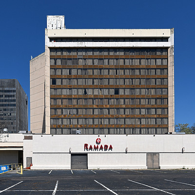 Ramada Plaza Hotel and Convention Center by John W. Cahill