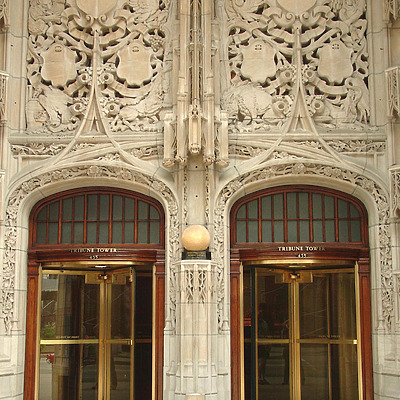 Tribune Tower by Pedro Marcelino