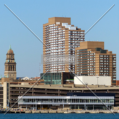 Millender Center Apartments by Nate Lindsey