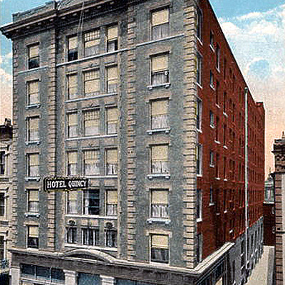Hotel Quincy Apartments by C. E. W. Publishers