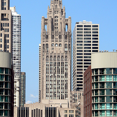 Tribune Tower by B. Victor Adams