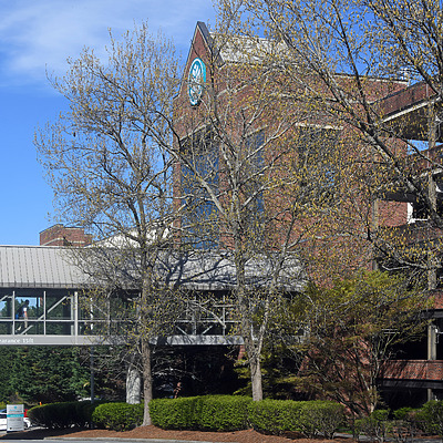 Wake Forest University Baptist Medical Center Employee Parking Deck by John W. Cahill