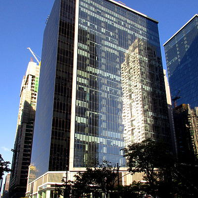 High Street South Corporate Plaza 1 by Daniel Kieckhefer