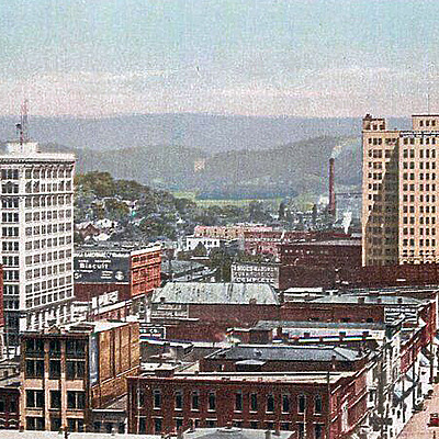 First Tennessee Bank Building by Detroit Publishing Co.