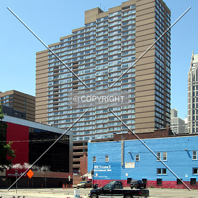 Millender Center Apartments by Nate Lindsey