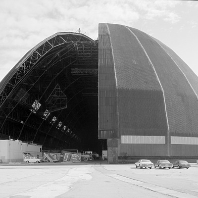 Goodyear Airdock by Historic American Buildings Survey, Jet Lowe