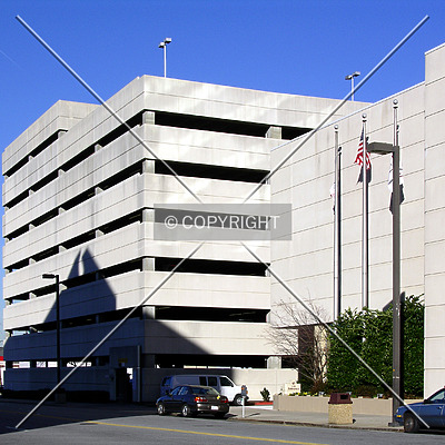 Marriott Hotel Parking Deck by Chris Patriarca
