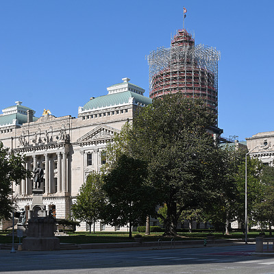 Indiana State House by John W. Cahill