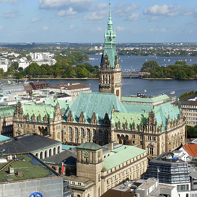 Hamburg City Hall by Robin Spetz