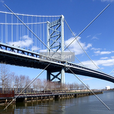 Benjamin Franklin Bridge by Chris Patriarca