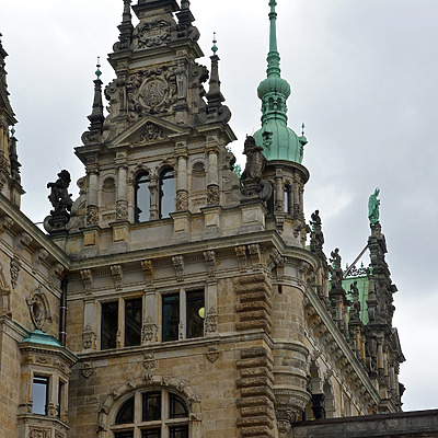 Hamburg City Hall by John W. Cahill
