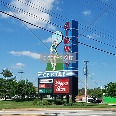 Airway Centre Sign by Ryan Hildebrand