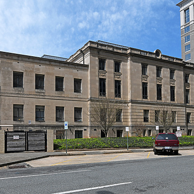 Forsyth County Courthouse by John W. Cahill