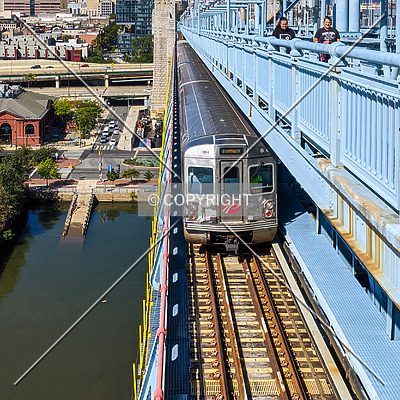 Benjamin Franklin Bridge by Chris Patriarca