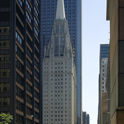 Chicago Temple Building by Pavel Toczynski